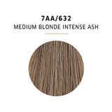 Wella Color Charm Permanent Gel Hair Color 7AA/632 Medium Blonde Intense Ash - MZR Trading