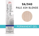 Wella Color Charm Permanent Gel Hair Color 9A/940 Pale Ash Blonde Cendre Pale - MZR Trading