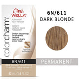 Wella Color Charm Permanent Liquid Creme Hair Color 6N/611 Dark Blonde