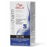 Wella Color Charm Permanent Liquid Creme Hair Color 3A/148 Dark Ash Brown Cendre Fonce