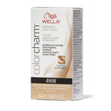 Wella Color Charm Permanent Liquid Creme Hair Color 4NW Medium Natural Warm Brown