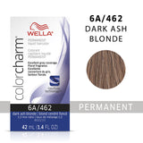 Wella Color Charm Permanent Liquid Creme Hair Color 6A/462 Dark Ash Blonde