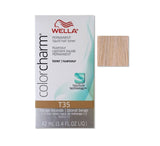 Wella Color Charm Permanent Liquid Creme Hair Color T35 Beige Blonde 42 ML - MZR Trading