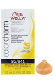 Wella Color Charm Permanent Liquid Creme Hair Color 8G/841 Light Golden Blonde