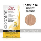 Wella Color Charm Permanent Liquid Creme Hair Color 10GV/1036 Honey Blonde