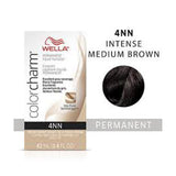 Wella Color Charm Permanent Liquid Creme Hair Color 4NN Intense Medium Brown